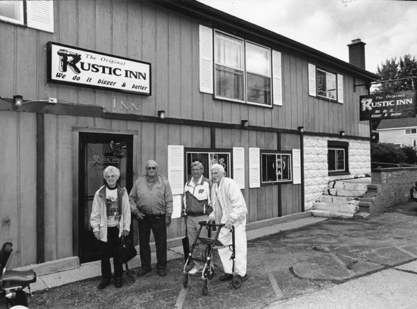 "This restaurant is on Pike Lake near Hartford. It is The Original Rustic Inn, 3327 Lake Drive, Hartford, WI 53027."