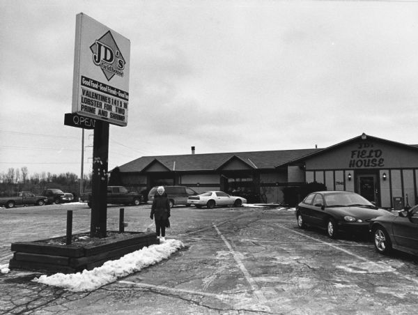 "JD's Fieldhouse, at 7641 Highway 38 in Caledonia, WI, was highly touted for their Fish Fries in Dennis Getto, Milwaukee Journal Sentinel - Restaurant Reviews."