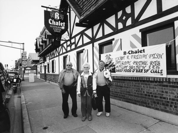 "R Chalet Restaurant Coffee Haus is located at 84 N. Main St. in Fond du Lac. The famous Petrie's Bavarian Inn was formerly at this site."