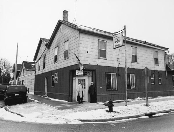 "This is Schuyler Street Pub at 212 Schuyler Street on Highway 67 in uptown Neosho."
