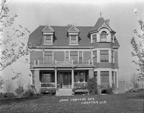 Exterior of the home of John Cramer.