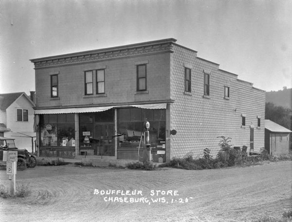 Bouffleur general store and gas station.