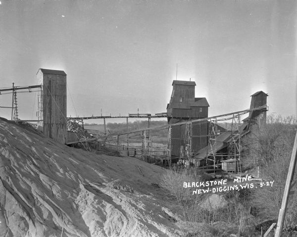 The Blackstone Mine property and mining equipment.