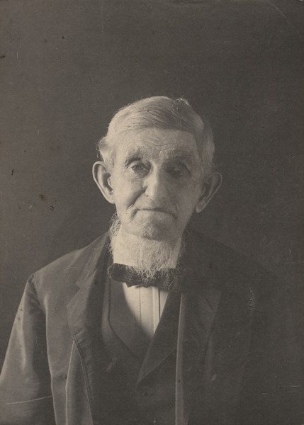 Quarter-length portrait of George Gillett (1813-1908), paternal grandfather of Sherwin Gillett.