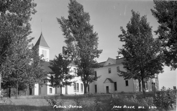 The public school in Iron River.