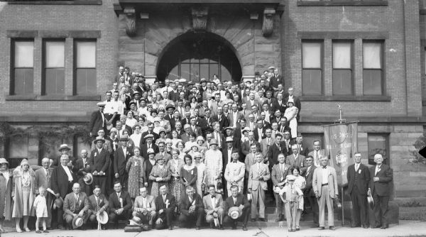 Group Portrait of the Wisconsin Rural Mail Carriers | Photograph ...