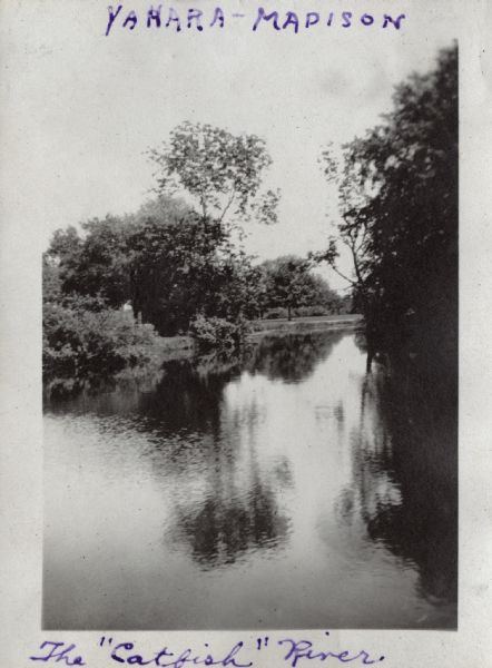 View of the Yahara, or "Catfish" River.