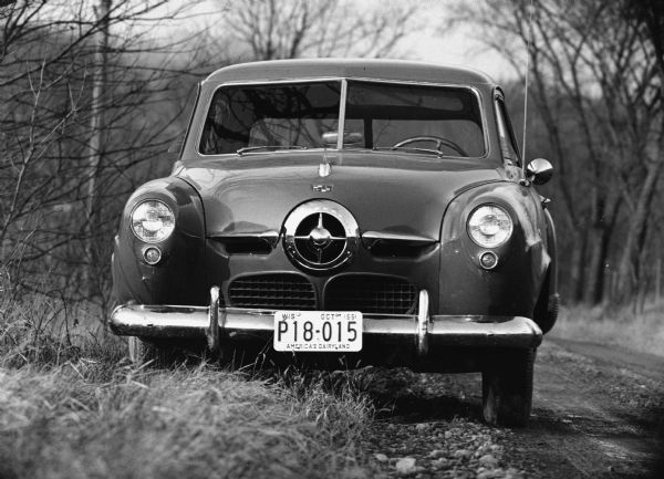 "This is a 1950 Studebaker. Critics dubbed it a 'two row corn picker!'"