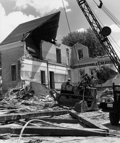 "Dismantling St. Theresa Catholic School."