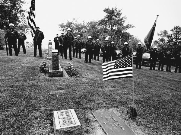 "Memorial Day at the River Church Cemetery."
