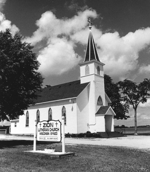 "Zion Lutheran Church Wisconsin Synod."