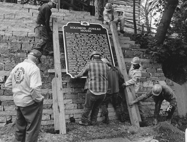 "On this date, the Solomon Juneau House marker is erected. The marker program was started in 1952 and now numbers 347 markers throughout the state, with six located in Dodge County."