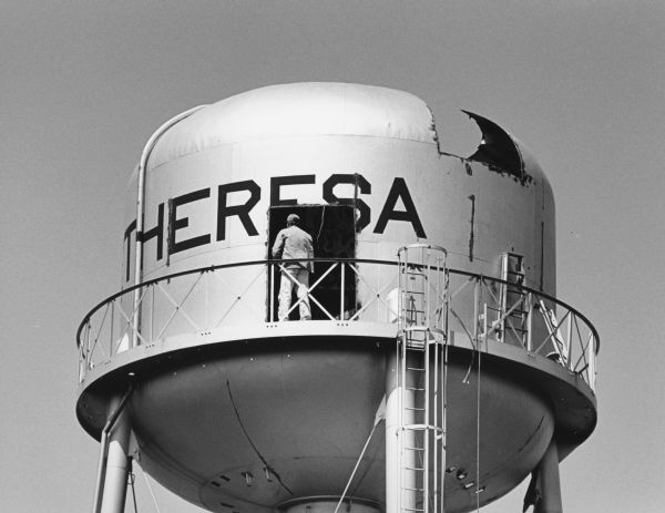 "Dismantling Theresa's Water Tower."