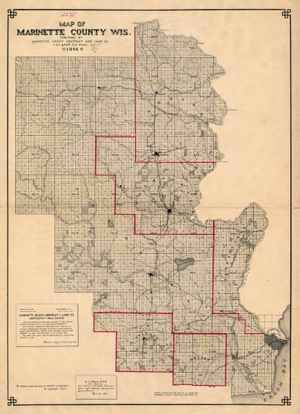 City Of Marinette Map