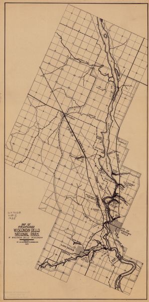 wi dells map