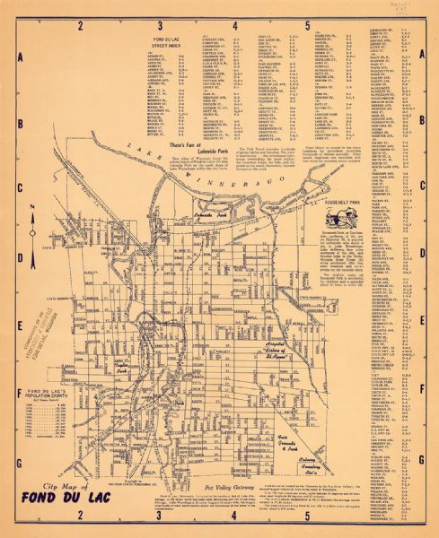 Fond Du Lac Co Map