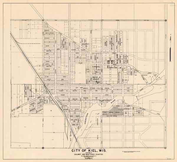 City of Kiel, Wis. : Located in Calumet and Manitowoc Counties | Map or ...