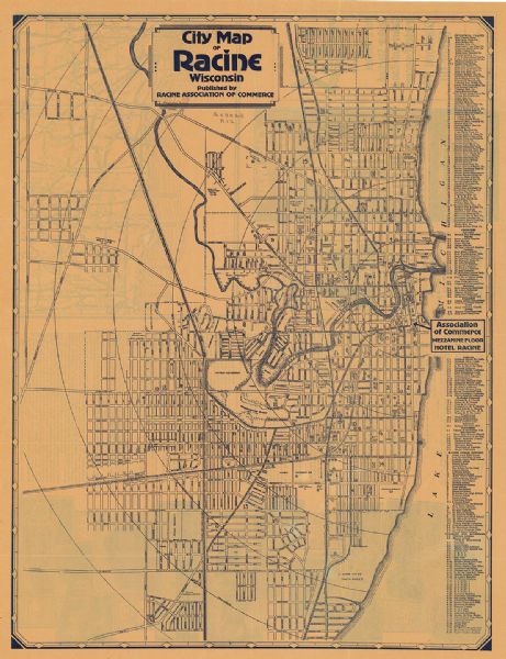 Map Of Racine Wisconsin City Map of Racine, Wisconsin | Map or Atlas | Wisconsin 