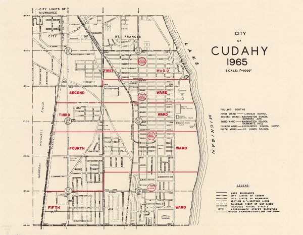 City of Cudahy | Map or Atlas | Wisconsin Historical Society