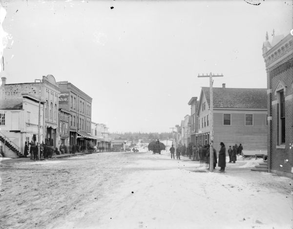 Main Street | Photograph | Wisconsin Historical Society