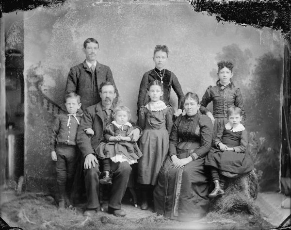 Studio Portrait of a Group | Photograph | Wisconsin Historical Society