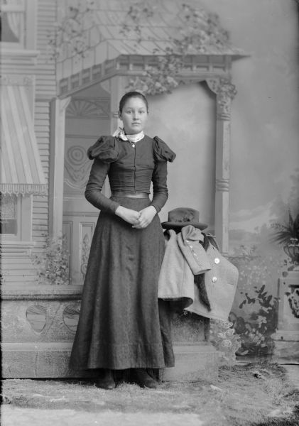 Studio Portrait of European American Family