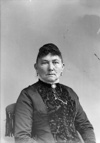 Studio Portrait of European American Woman | Photograph | Wisconsin ...