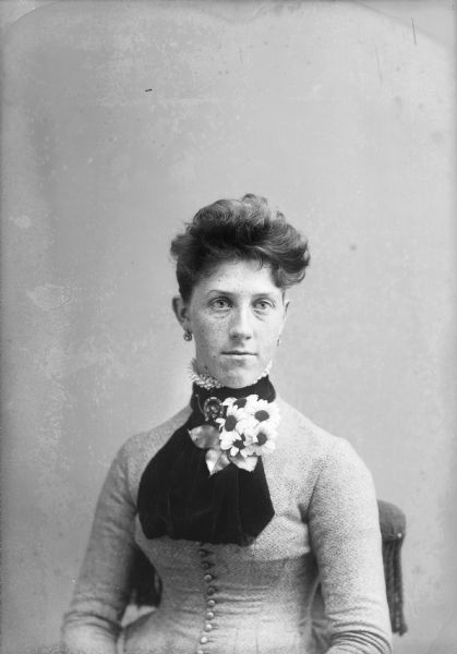 Studio Portrait of European American Woman | Photograph | Wisconsin ...