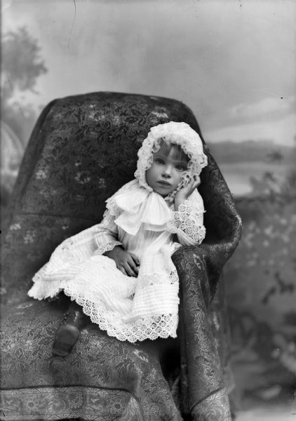 Studio Portrait of European American Child | Photograph | Wisconsin ...