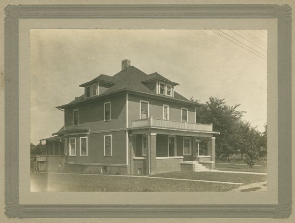 Childhood home of David E. O'Dea (born February 7th, 1920) at 1035 Park Street. This is the second O'Dea family home.