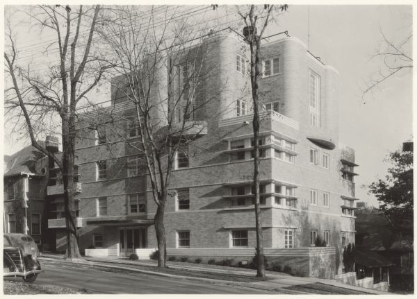 Quisling Towers | Photograph | Wisconsin Historical Society