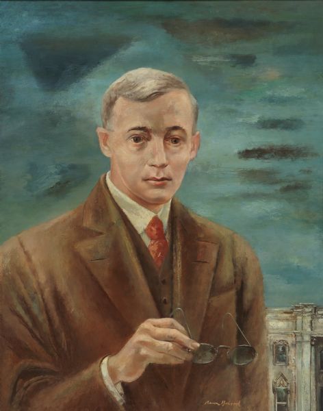 Portrait of Milo Milton Quaife (1880-1959), serving as director and editor from 1914 to 1920.