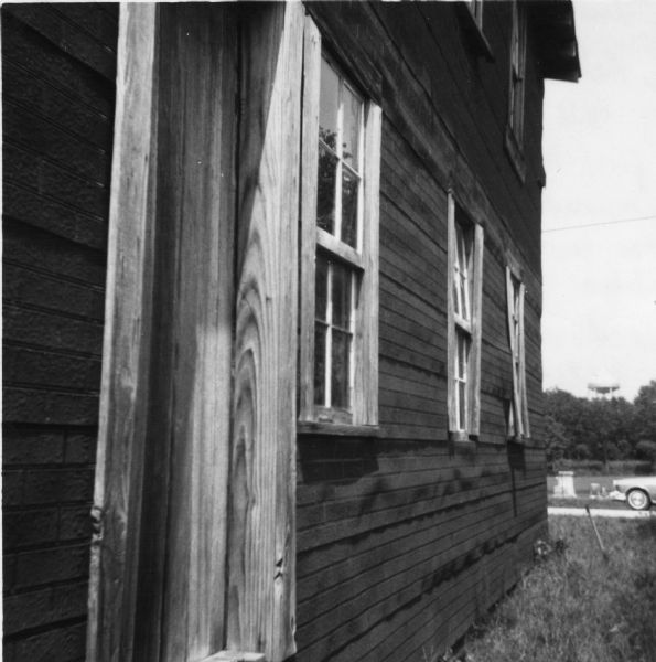 Lodge Hall on Highway 98, photographed by a civil rights volunteer.<p>"Another picture of the Lodge Hall, Summit, the site of our first freedom meetings. [...] The first two freedom meetings by the Negro community of Summit were held in the above building. For the first time as a public group, we sang freedom songs, talked about freedom, and planned for action. By such collective action, the individual is better able to eliminate his own fears and to begin the real fight for freedom for himself and others."