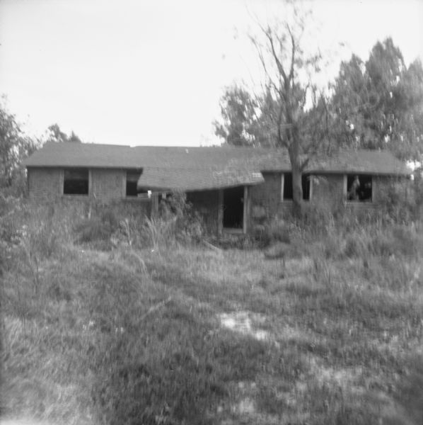 The school used for African-American children in the western half of Clay County until 1960, pictured 5 years after it closed.