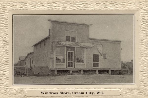 View of the Windross Store, Cream City.