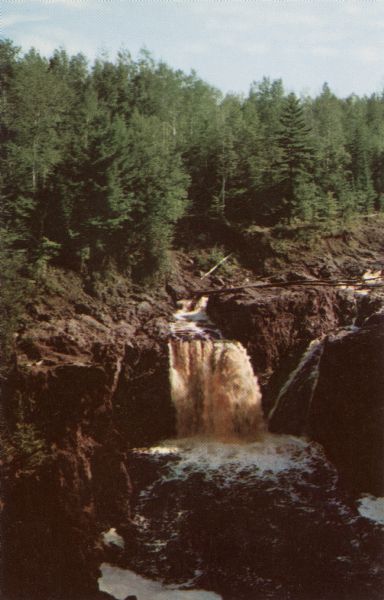 Elevated view of Copper Falls.