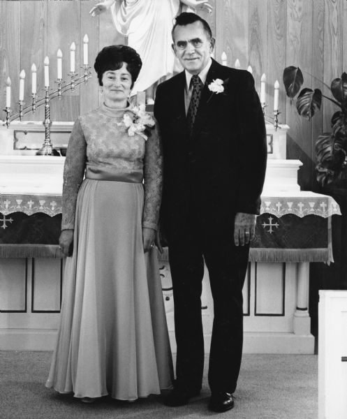 Marie Zuehlke and Lester Beck wedding.
