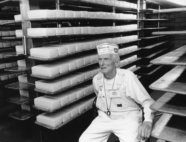 Ralph Widmer, an excellent spokesman for Widmer Cheese, talks about curing cheese.