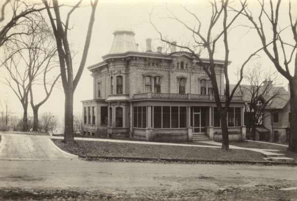 The Benjamin Franklin Hopkins House | Photograph | Wisconsin Historical ...