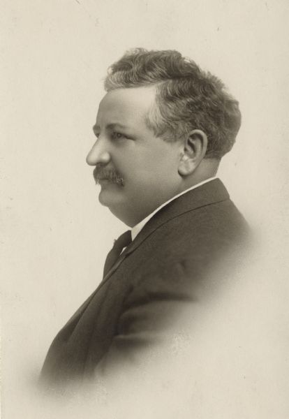 Quarter-length, semi-profile portrait of Emmanuel Philipp, Wisconsin's 23rd governor.