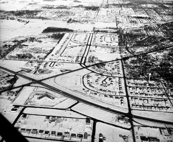 Verona Road and the Beltline | Photograph | Wisconsin Historical Society