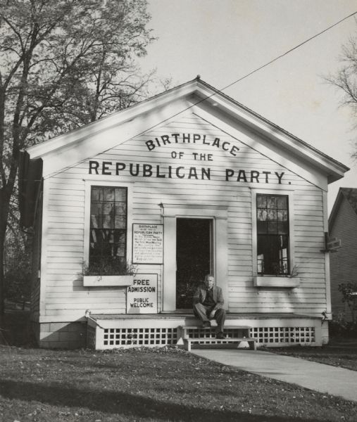 Sid Boyum in Ripon | Photograph | Wisconsin Historical Society