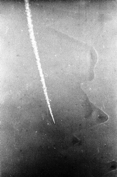 Sky Divers Landing on Lake Mendota | Photograph | Wisconsin Historical ...