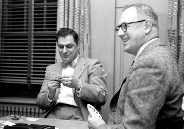 YMCA Men-Only Bridge Tournament | Photograph | Wisconsin Historical Society