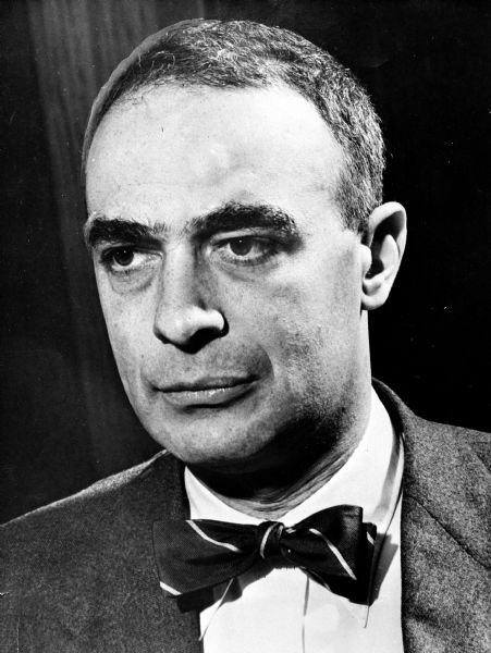 Head and shoulders portrait of Milton S. Mayer (1908-1986), journalist with a column in the <i>Progressive Magazine</i>.
