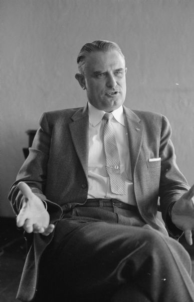 Dr. Theophilus Taylor, Presbyterian world leader, spoke in Madison at a banquet at the Memorial Union, about the current and growing complexity of the ministry today.