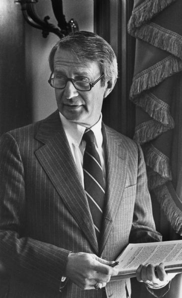 Wisconsin Governor Anthony (Tony) Earl.