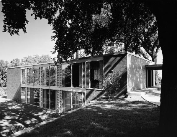 The Buser Residence | Photograph | Wisconsin Historical Society