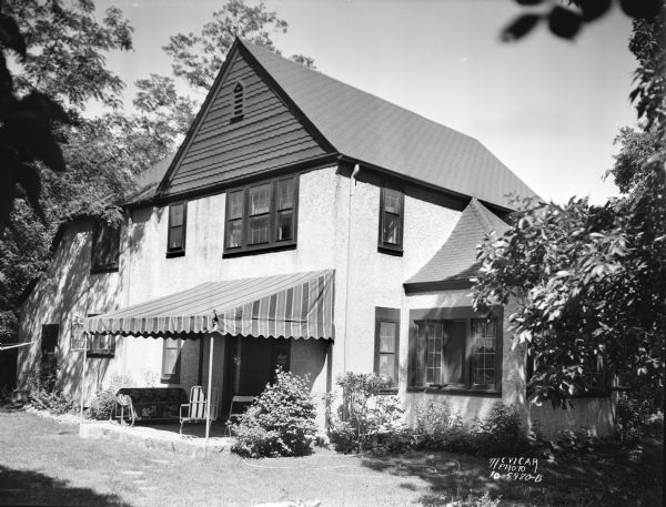 Alf and Erdine Stamm house, 3407 Crestwood Drive, Shorewood Hills.