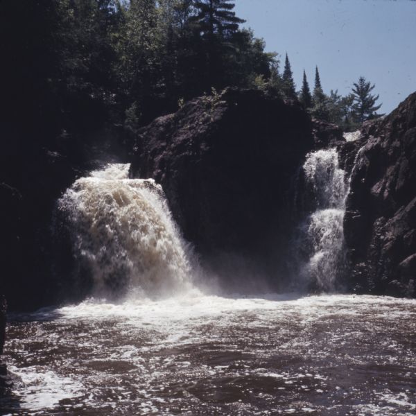 View of Copper Falls from below.